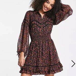 Top Shop Western Floral Dress